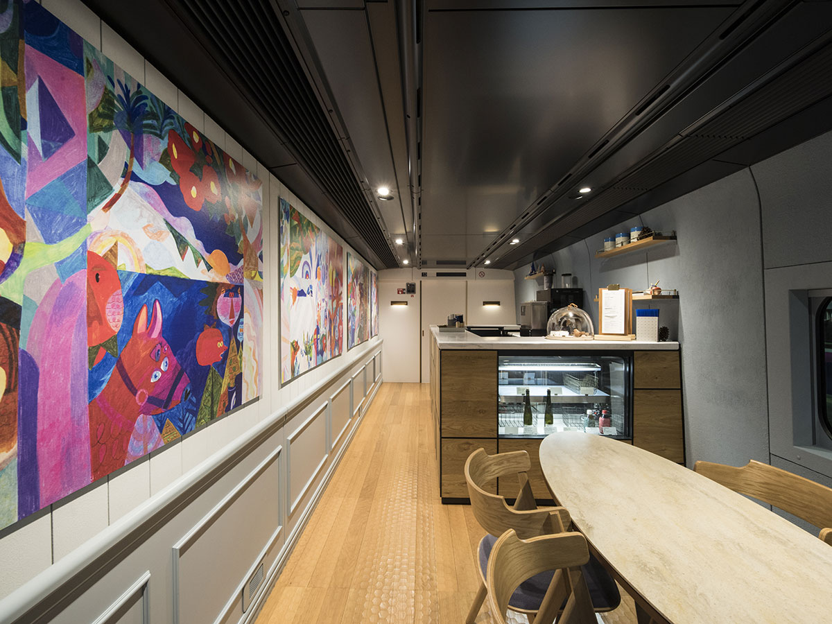Genbi Shinkansen (art viewing, countryside tour & light dining train excursion) *Service ended in December 2020_4