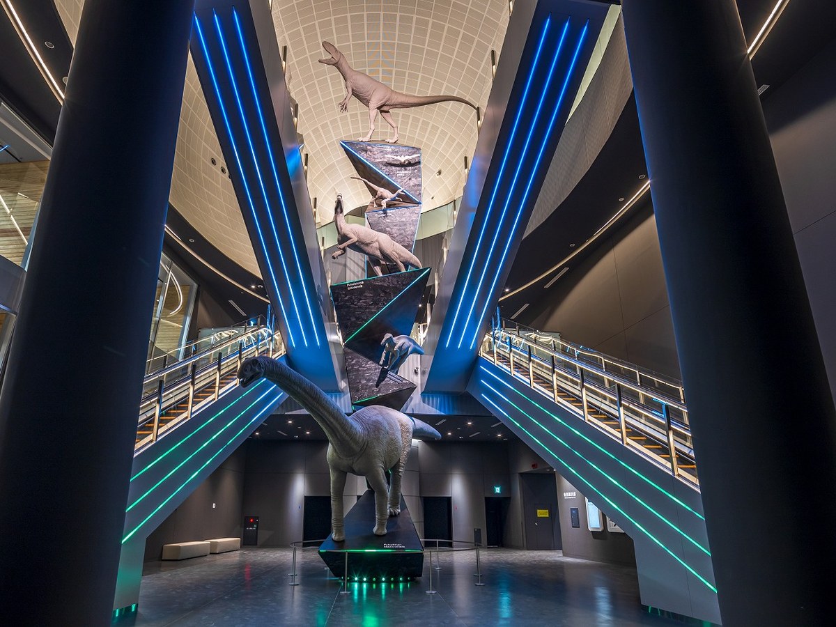 New building symbol monument Dinosaur Tower